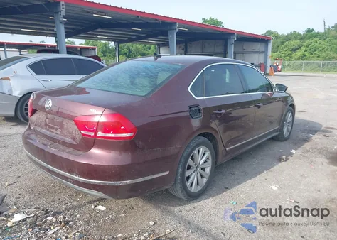 2012 Volkswagen Passat 2.5L Sel z USA, uszkodzony, nr VIN 1VWCH7A31CC037551